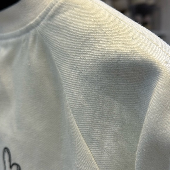 Off-White Italic linen Varsity Jacket - 52 - Brand New - Picture 10 of 14